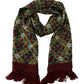 Elegant Multicolor Silk Men's Scarf Wrap