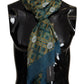 Elegant Multicolor Modal-Cashmere Men's Scarf