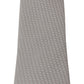 Grey 100% Silk Embroidered Classic Wide Necktie Tie