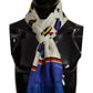 Multicolor Silk Men's Scarf Wrap
