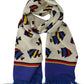 Multicolor Silk Men's Scarf Wrap