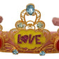 Multicolor Crystal Embellished Diadem Headband