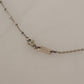 Elegant Gold Tone Clover Charm Necklace