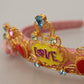 Multicolor Crystal Embellished Diadem Headband