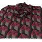Luxurious Multicolor Modal-Cashmere Men's Scarf