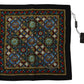 Ethnic Patterned Silk Men's Square Scarf
