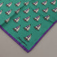 Elegant Multicolor Silk Men's Pocket Square