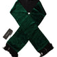 Elegant Green Silk Men's Scarf Wrap
