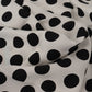Elegant Silk Polka Dot Square Scarf