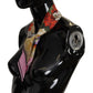 Elegant Floral Silk Bandeau Scarf
