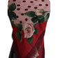 Elegant Floral Cashmere-Silk Women's Scarf