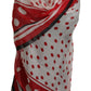 Polka Dots Elegance Silk Shawl Wrap Scarf
