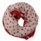 Polka Dots Elegance Silk Shawl Wrap Scarf