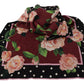 Elegant Floral Silk Blend Shawl