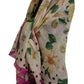 Elegant Floral Silk Shawl Wrap