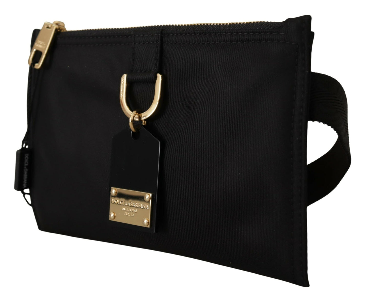 Elegant Black Waist Fanny Pack