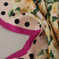 Elegant Silk Floral Square Scarf