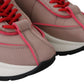 Ballet Pink Chic Padded Sneakers