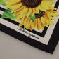 Sunflower Silk Square Scarf