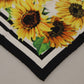 Sunflower Silk Square Scarf