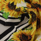 Sunflower Silk Square Scarf