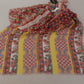 Chic Multicolor Floral Silk Shawl