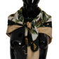 Elegant Silk Scarf with Currant Print