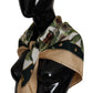 Elegant Silk Scarf with Currant Print