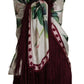 Tropical Rose Silk-Blend Square Scarf