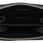 Elegant Leather Continental Wallet - Black with Silver Details