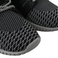 Black Polyester Runner Mason Sneakers Shoes