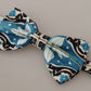 Elegant Silk Bow Tie in Light Blue