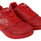 Marlboro Red Leather Lincoln Sneakers Shoes
