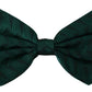 Elegant Silk Emerald Bow Tie