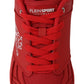 Marlboro Red Leather Lincoln Sneakers Shoes