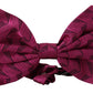 Elegant Pink Silk Bow Tie