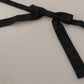 Elegant Silk Black Bow Tie