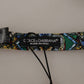 Elegant Majolica Print Silk Bow Tie