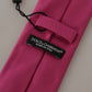 Elegant Pink Silk Bow Tie for the Dapper Gentleman