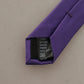 Elegant Purple Silk Bow Tie