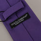 Elegant Purple Silk Bow Tie