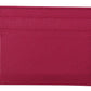Elegant Pink Leather Cardholder