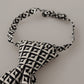 Elegant Silk Black Tie for the Dapper Gentleman