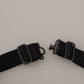 Elegant Black Silk Tie - Classic Men's Accessory