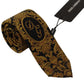 Elegant Gold Silk Tie