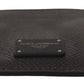 Elegant Black Leather Cardholder Case
