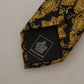 Elegant Gold Silk Tie