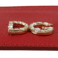 Elegant Red Leather Cardholder Wallet