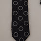 Elegant Silk Black Bow Tie
