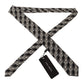 Elegant Floral Print Silk Bow Tie